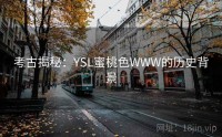 考古揭秘：YSL蜜桃色WWW的历史背景